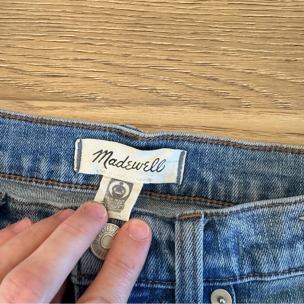 Madewell Skinny Flare Light wash - Picture 3 of 6